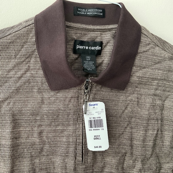 Pierre Cardin Brown Polo Shirt - Picture 2 of 10